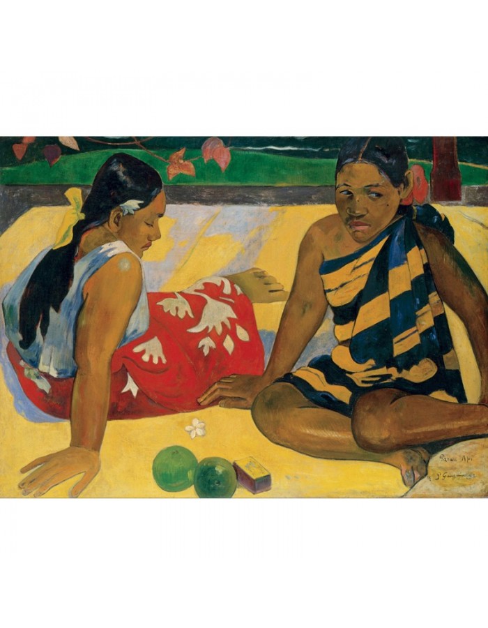 Πίνακας σε καμβά Tahitian Women on the Beach Paul Gauguin