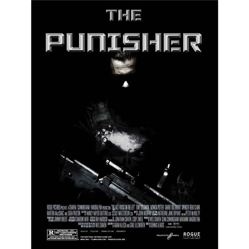 Πίνακας σε καμβά The Punisher