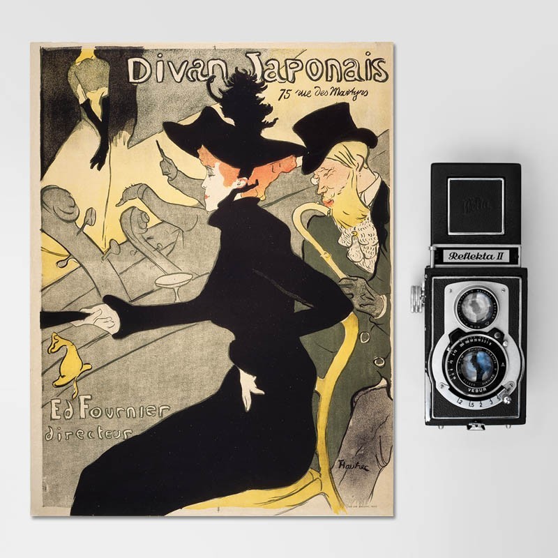 Πίνακας σε καμβά Toulouse Lautrec - Divan Japonais