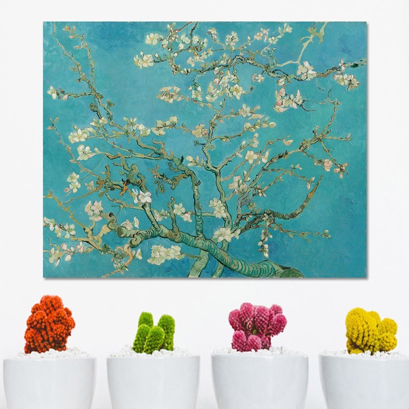 Πίνακας σε καμβά Van Gogh - Almond Blossom