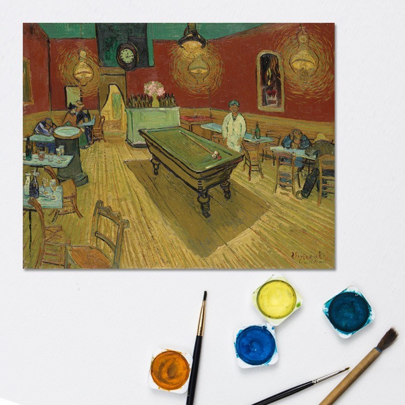 Πίνακας σε καμβά Van Gogh - Le café de nuit