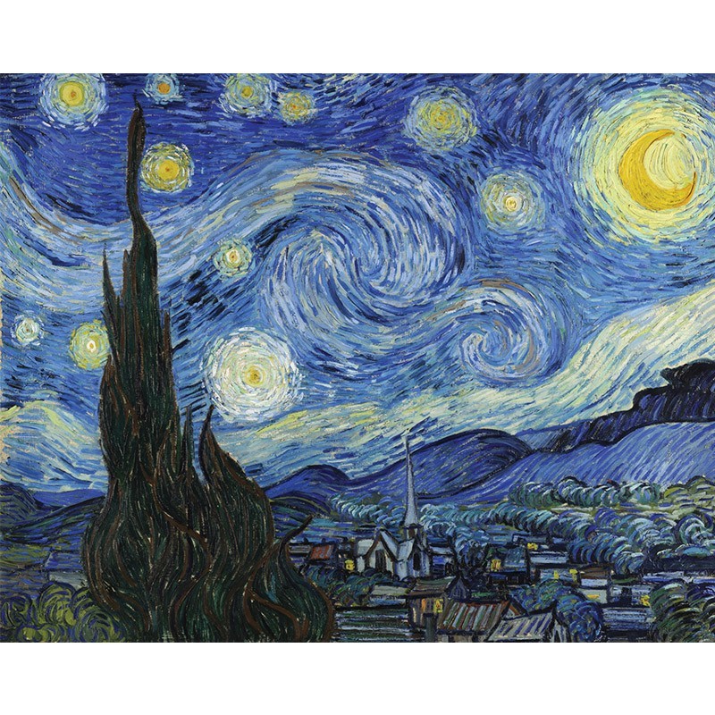 Πίνακας σε καμβά Van Gogh - Starry Night