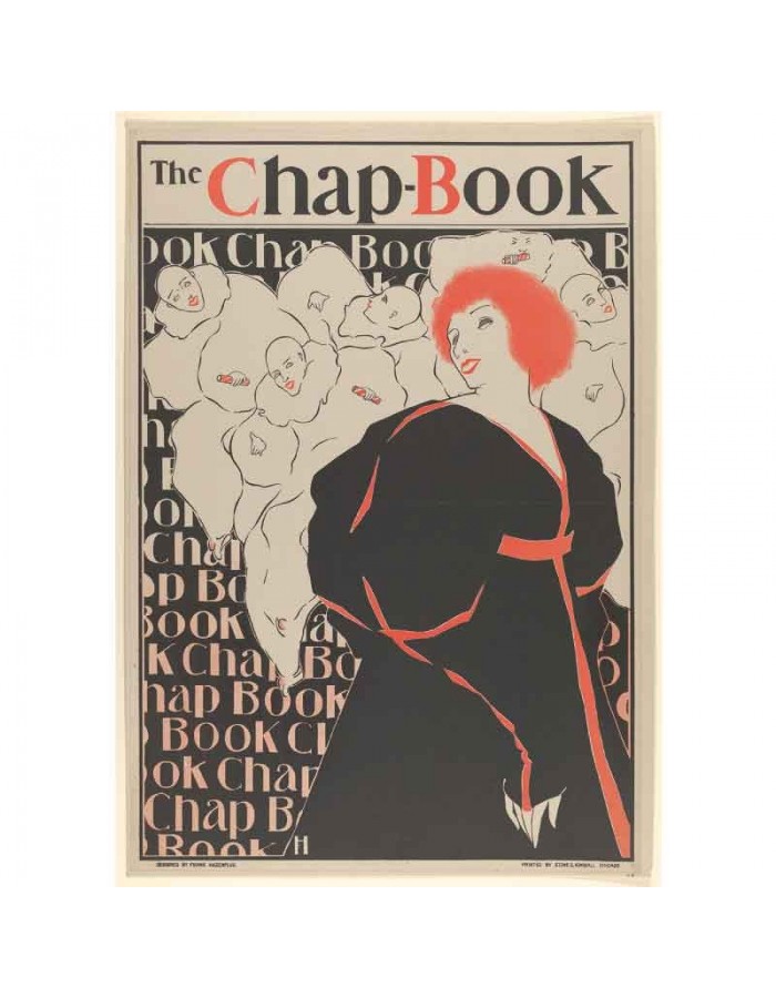 Πίνακας σε καμβά William H. Bradley - The Chap Book