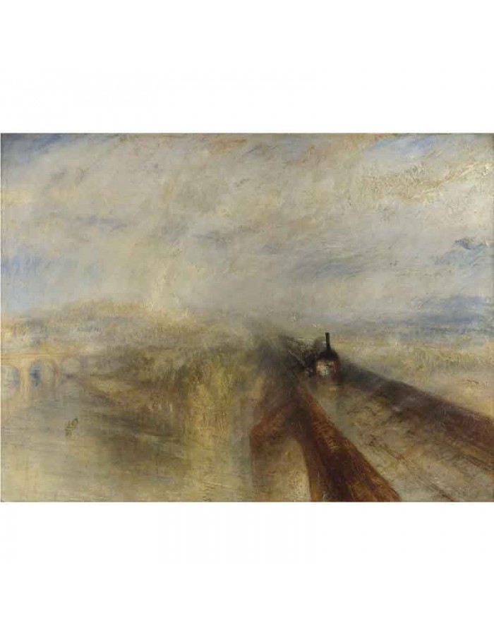 Πίνακας σε καμβά William Turner - The Great Western Railway - 1844