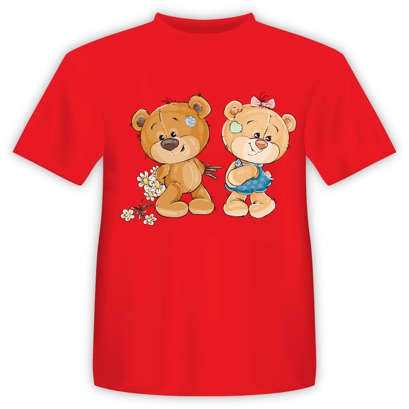 T-shirt Αρκουδάκια Ζευγάρι