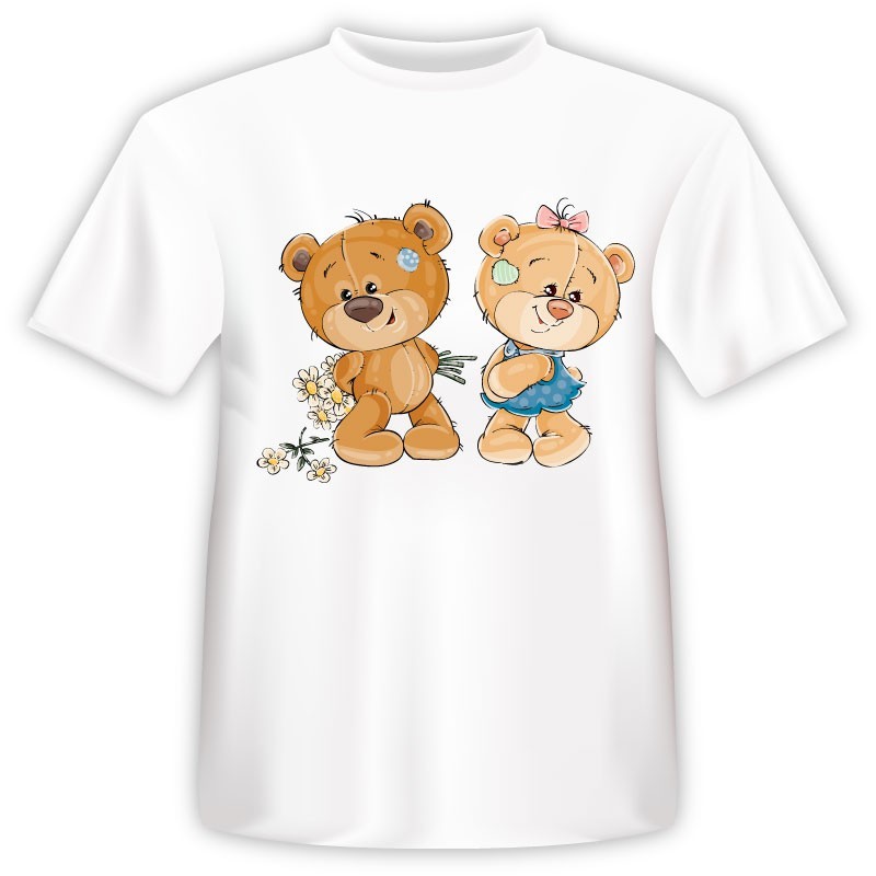 T-shirt Αρκουδάκια Ζευγάρι