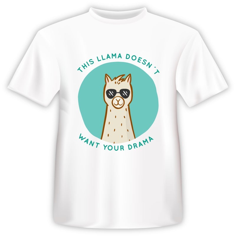 T-shirt Llama Drama