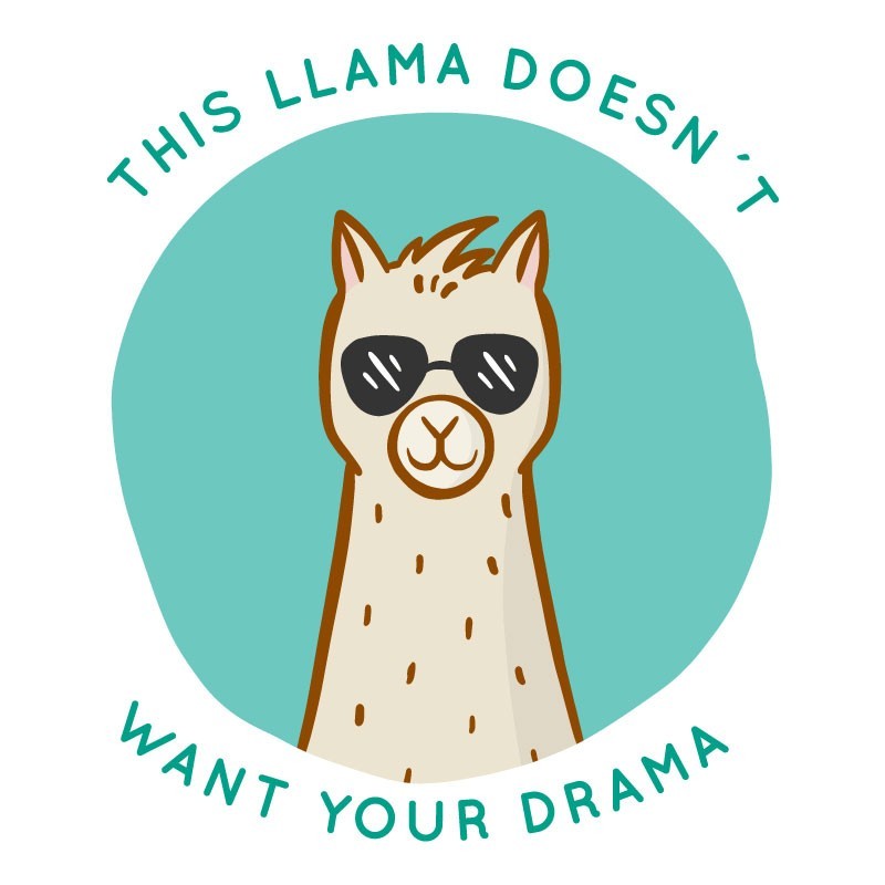 T-shirt Llama Drama