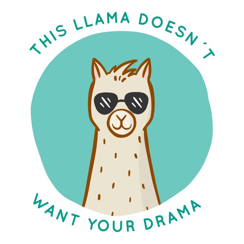 T-shirt Llama Drama
