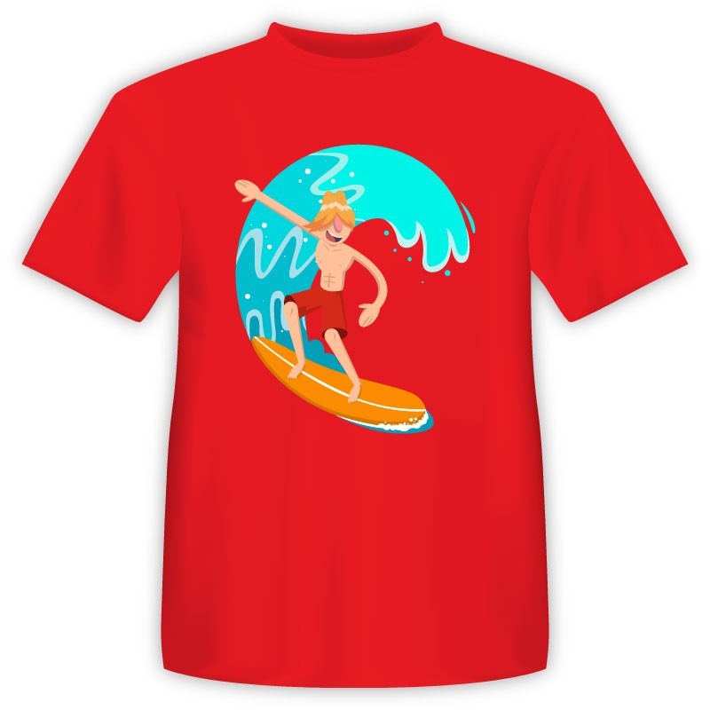 T-shirt Surfer