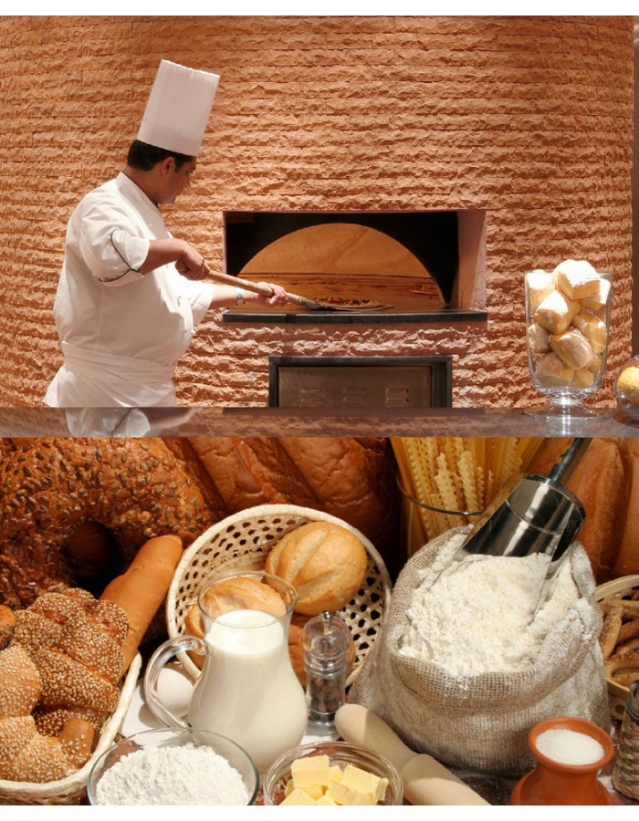 Ταπετσαρία αρτοποιείων με ψωμιά