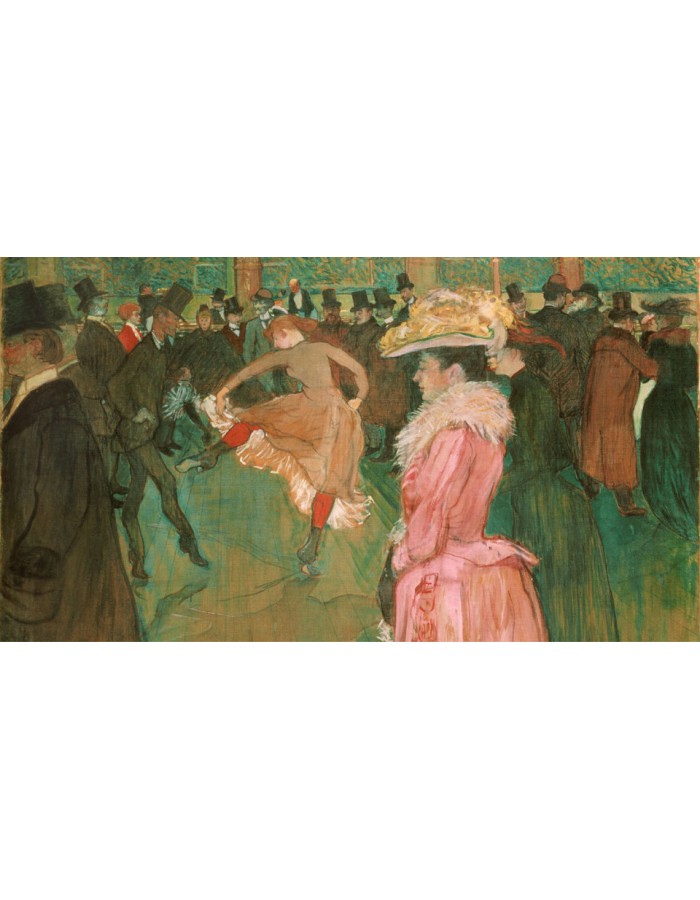 Ταπετσαρία για κατάστημα Toulouse Lautrec