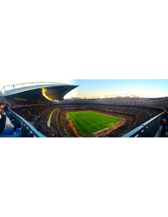 Ταπετσαρία με ποδόσφαιρο Camp Nou πανόραμα