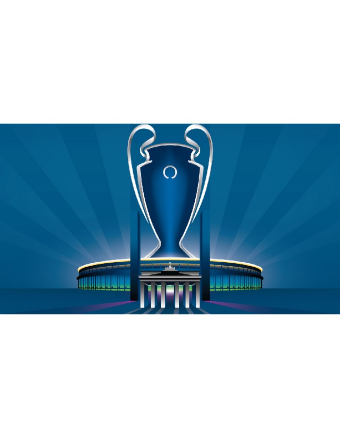 Ταπετσαρία με ποδόσφαιρο με Women Champions League