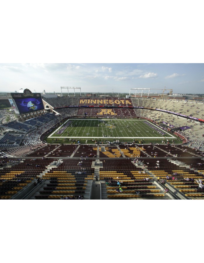 Ταπετσαρία με ποδόσφαιρο Minnesota stadium