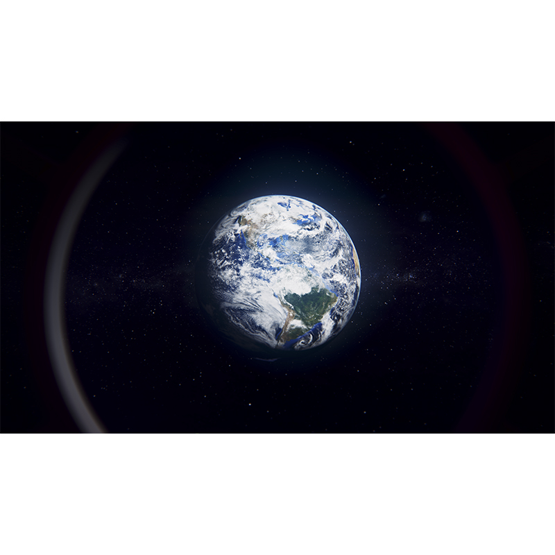 Πίνακας σε καμβά From Space 3 