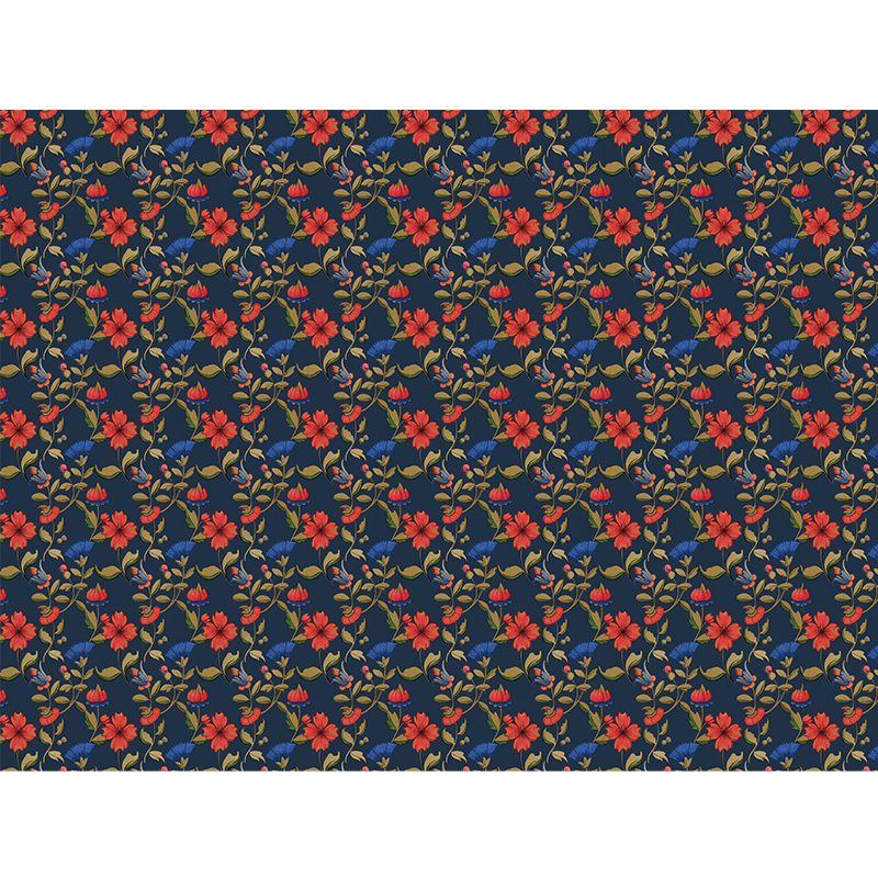 Ταπετσαρία vintage flower 2