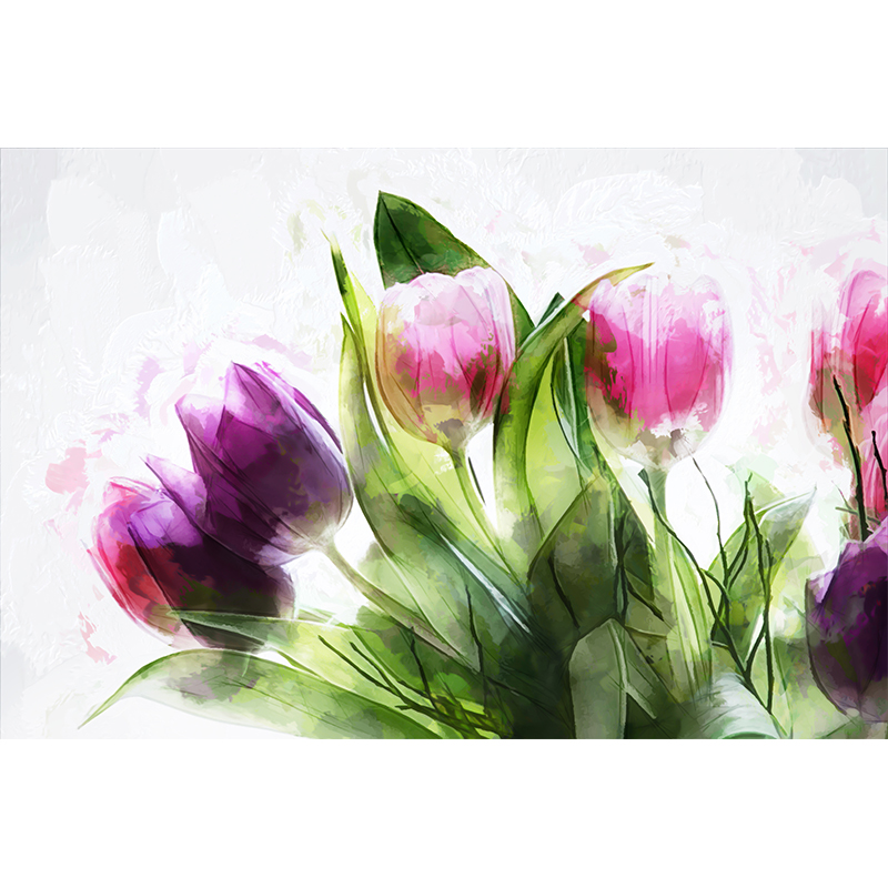 Ταπετσαρία Abstract tulipus
