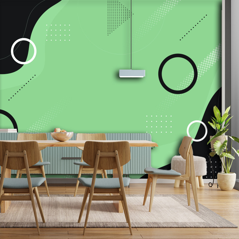 Ταπετσαρία τοίχου Modern background with abstract shapes