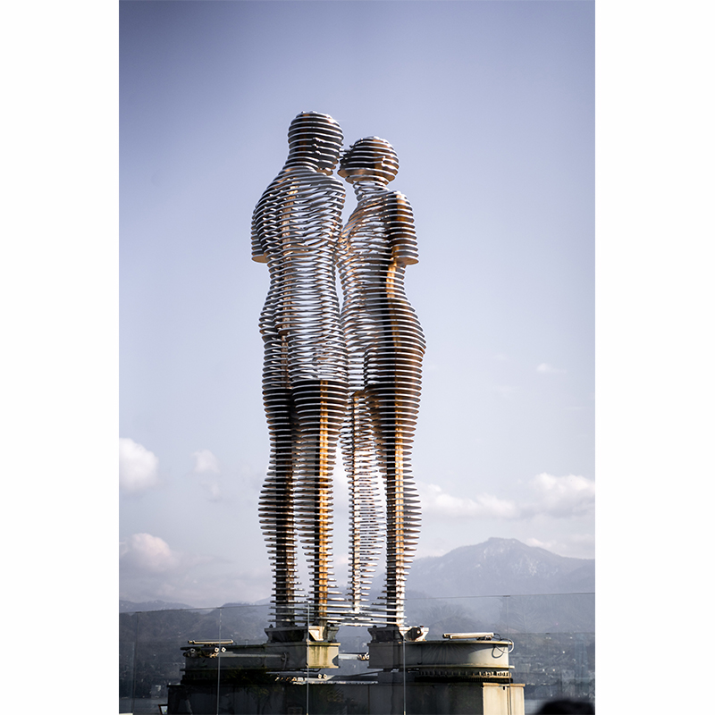 Πίνακας σε καμβά Ali & Nino Statue 