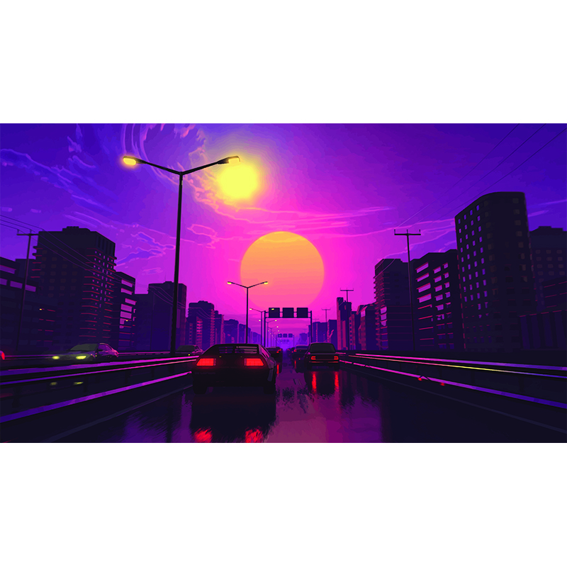 Πίνακες σε καμβά city lights