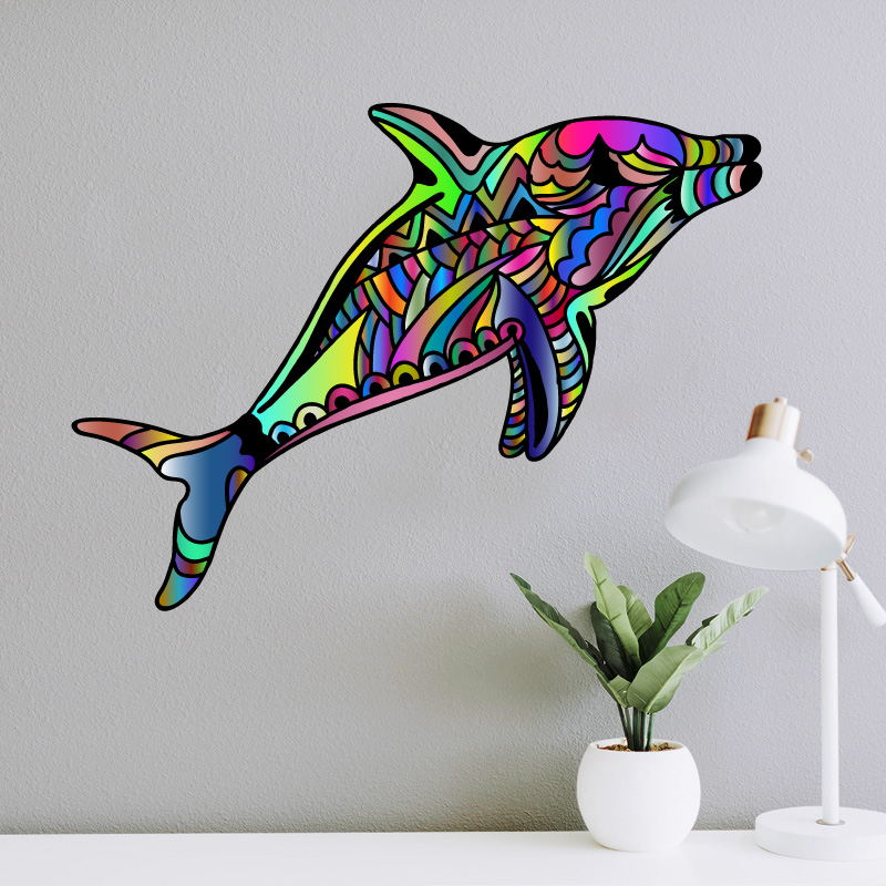 Αυτοκόλλητο τοίχου Dolphin