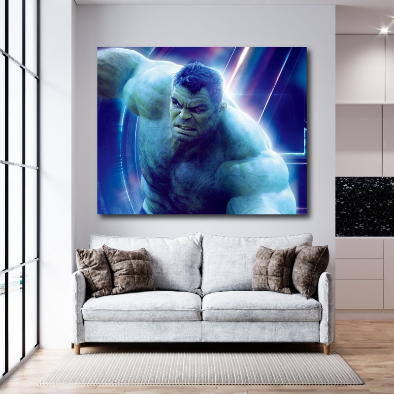 Πίνακας σε καμβά Avengers- Infinity War- Hulk